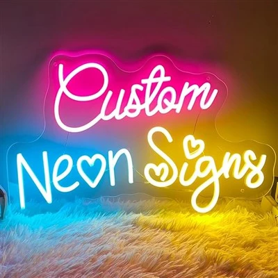 Søt neon veggljós Innrætting